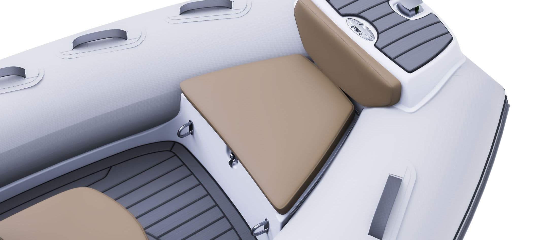 G380 — Leve, refinado e fácil de manusear. O tender ideal para uma embarcação maior, ou um primeiro passo na Golden Line.